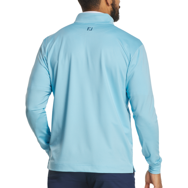 Tonal Deco Diamond Quarter-Zip