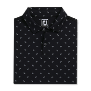 Paisley Print Lisle Self Collar