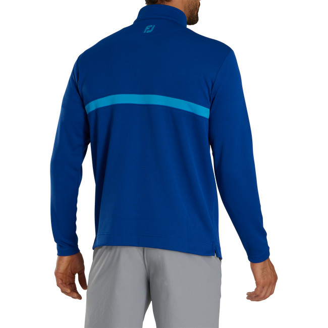 Inset Stripe Mid-Layer Flat Back Rib