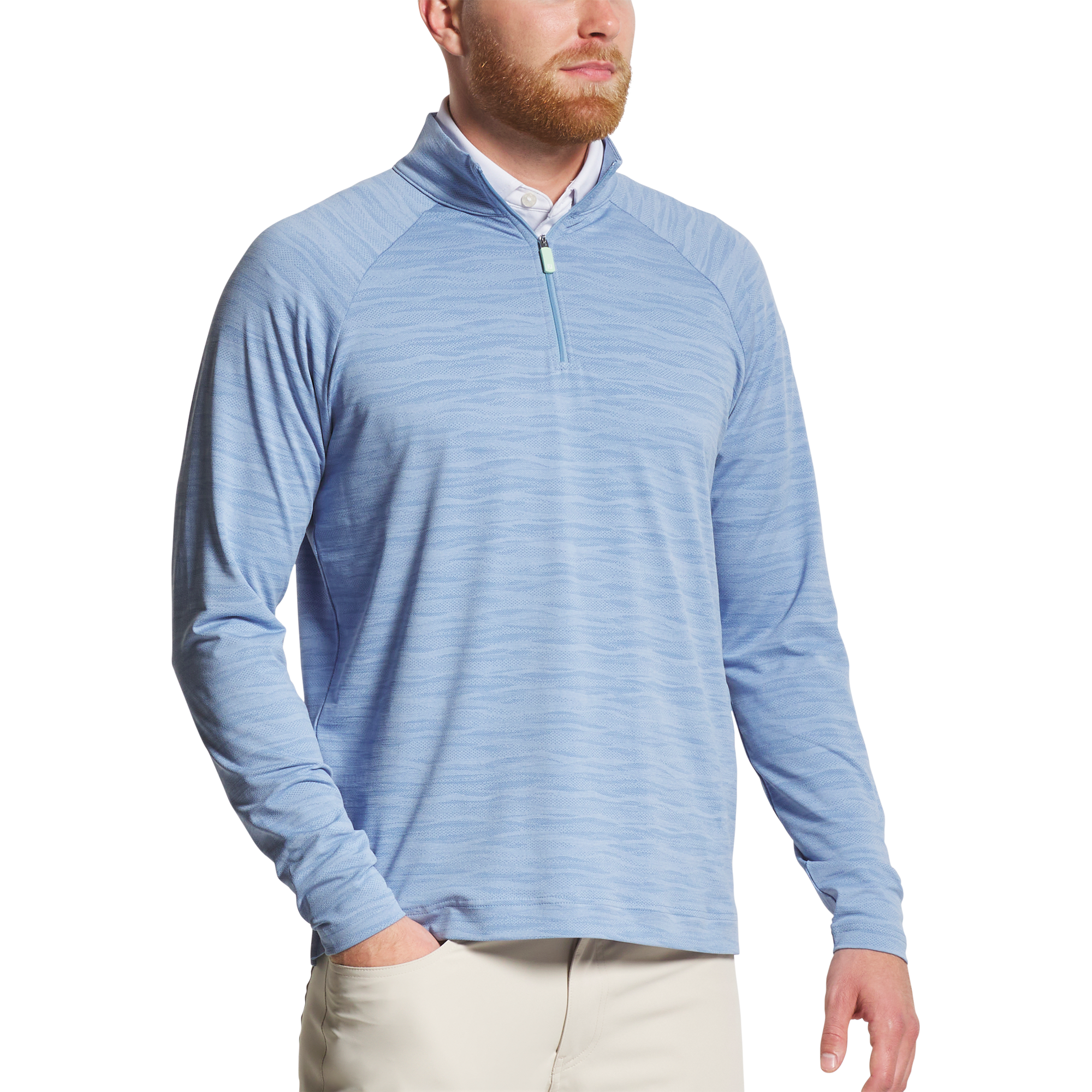 Wave Jacquard Chill-Out Mid-Layer