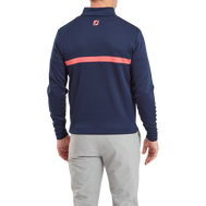 Inset Stripe Mid-Layer Flat Back Rib