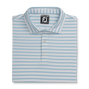 Striped Pique Self Collar Junior