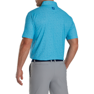 Tweed Texture Stretch Pique Self Collar
