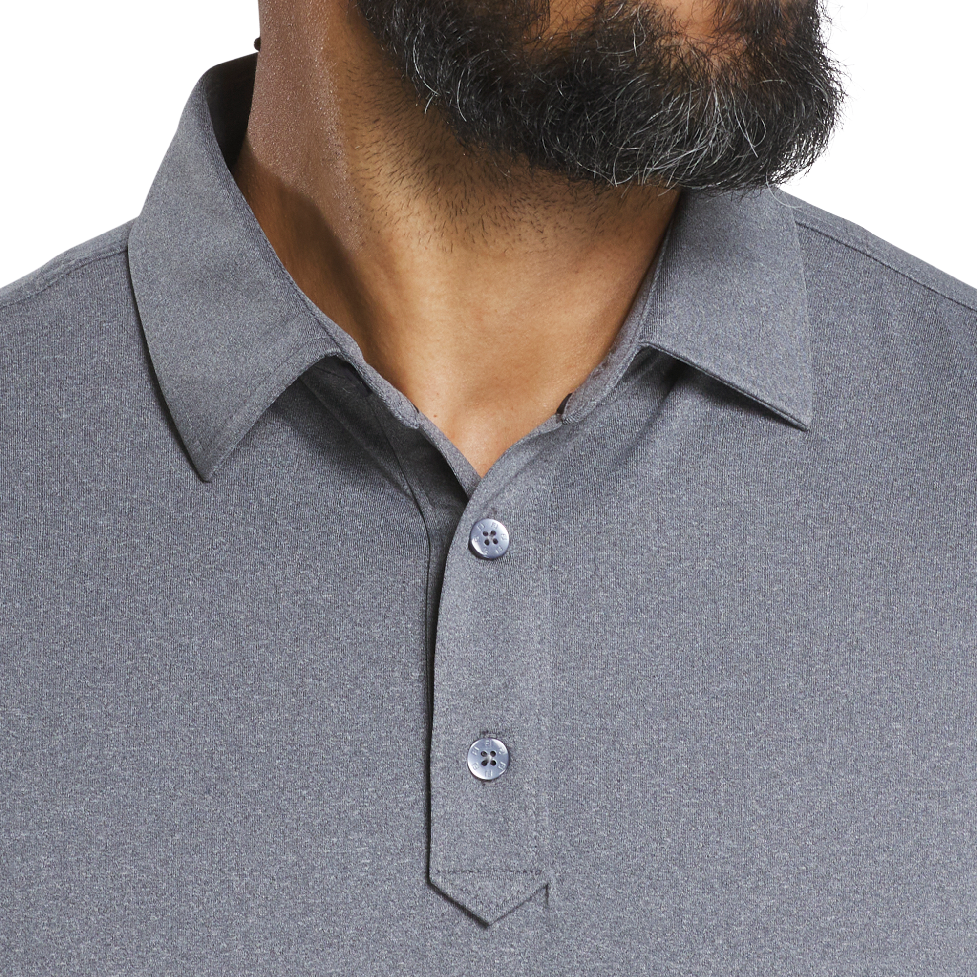 Solid Lisle Set On Placket