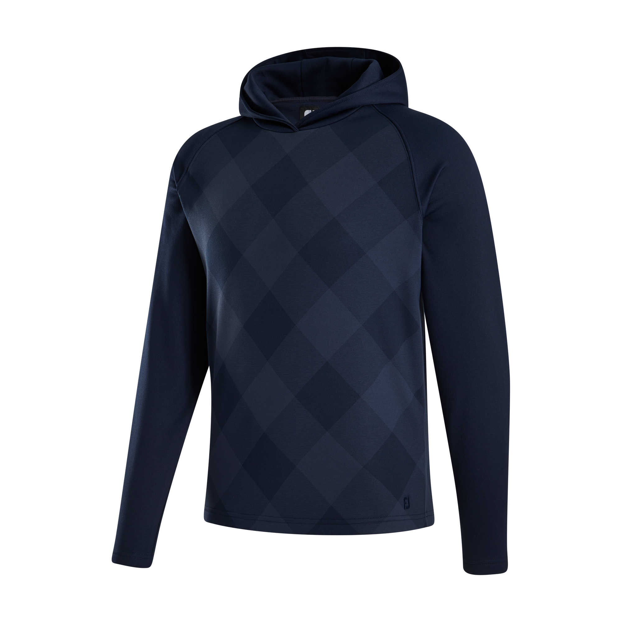 Tonal Plaid Fleece Pullover Hoodie FootJoy Canada