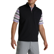 Ottoman Knit Full-Zip Vest