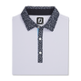 Pique Tulip Trim Stretch Lisle Collar