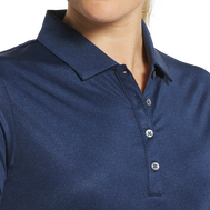Stretch Lisle Speckle Short Sleeve Print Shirt