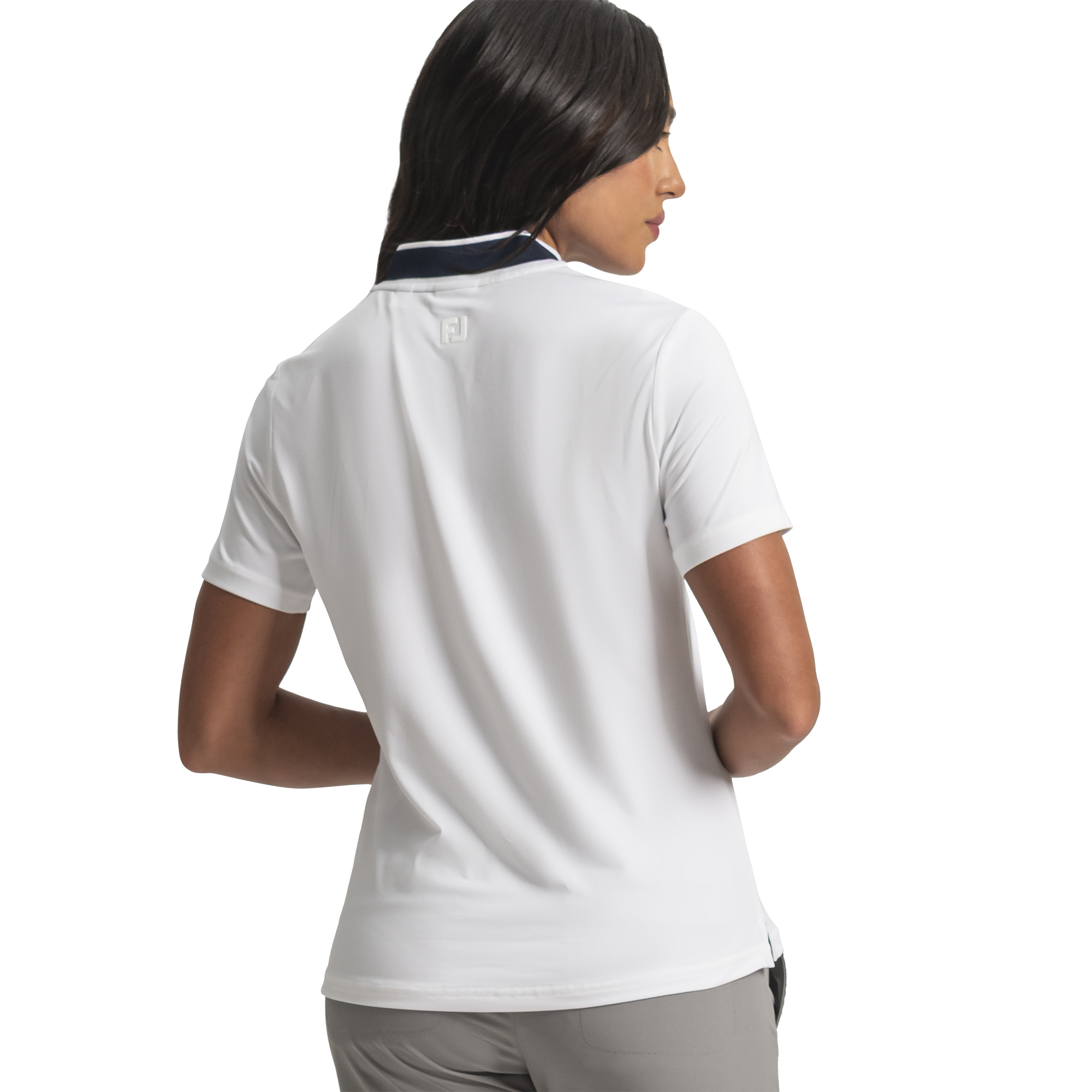 Blade Collar Zip Polo Women