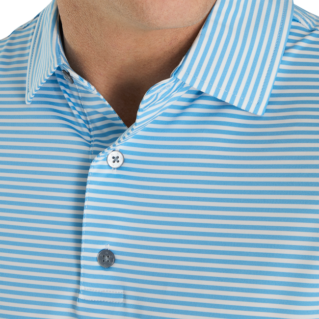 Footjoy lisle 2025 stripe polo