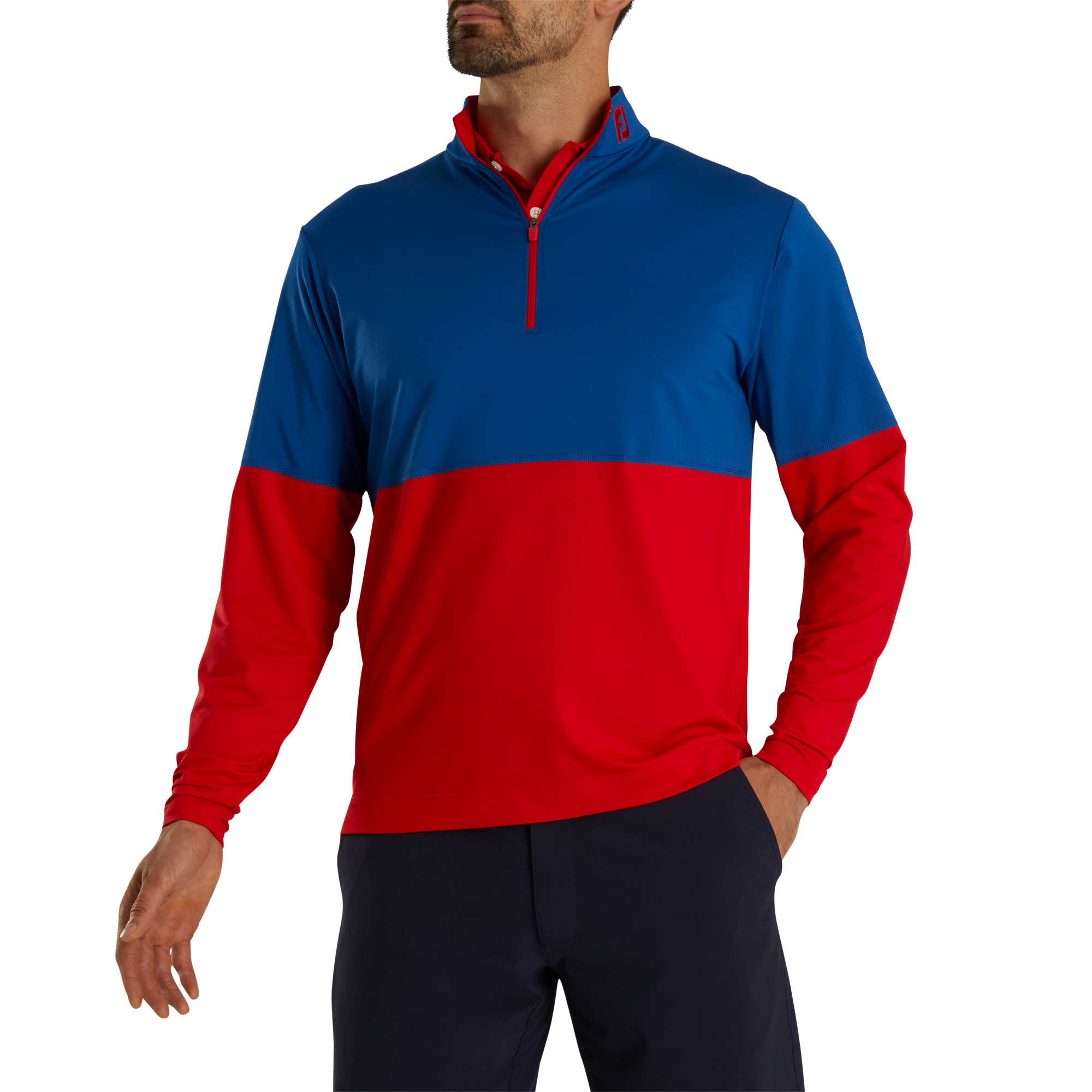 Colour Block Mid-Layer