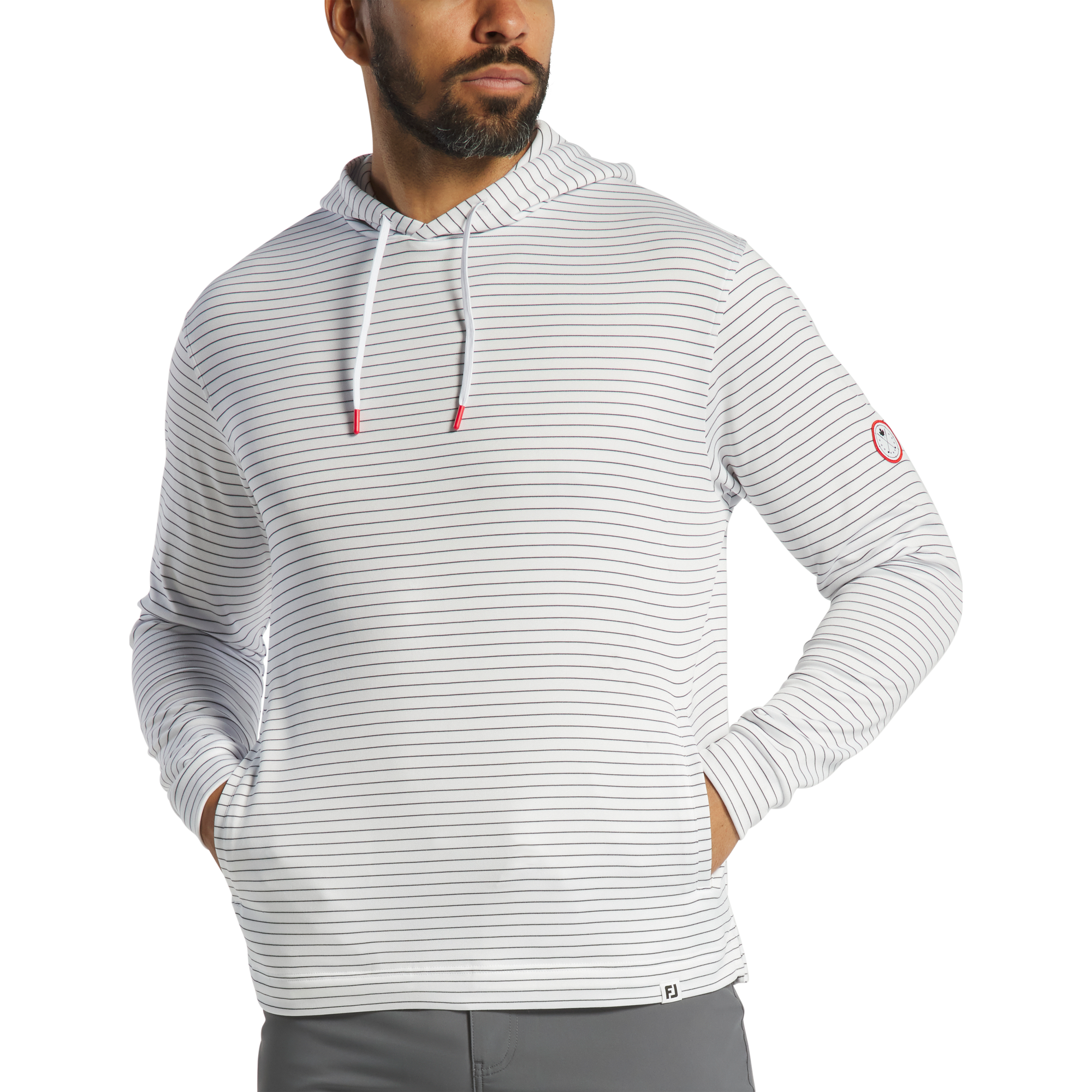 Canada Striped Lightweight Hoodie