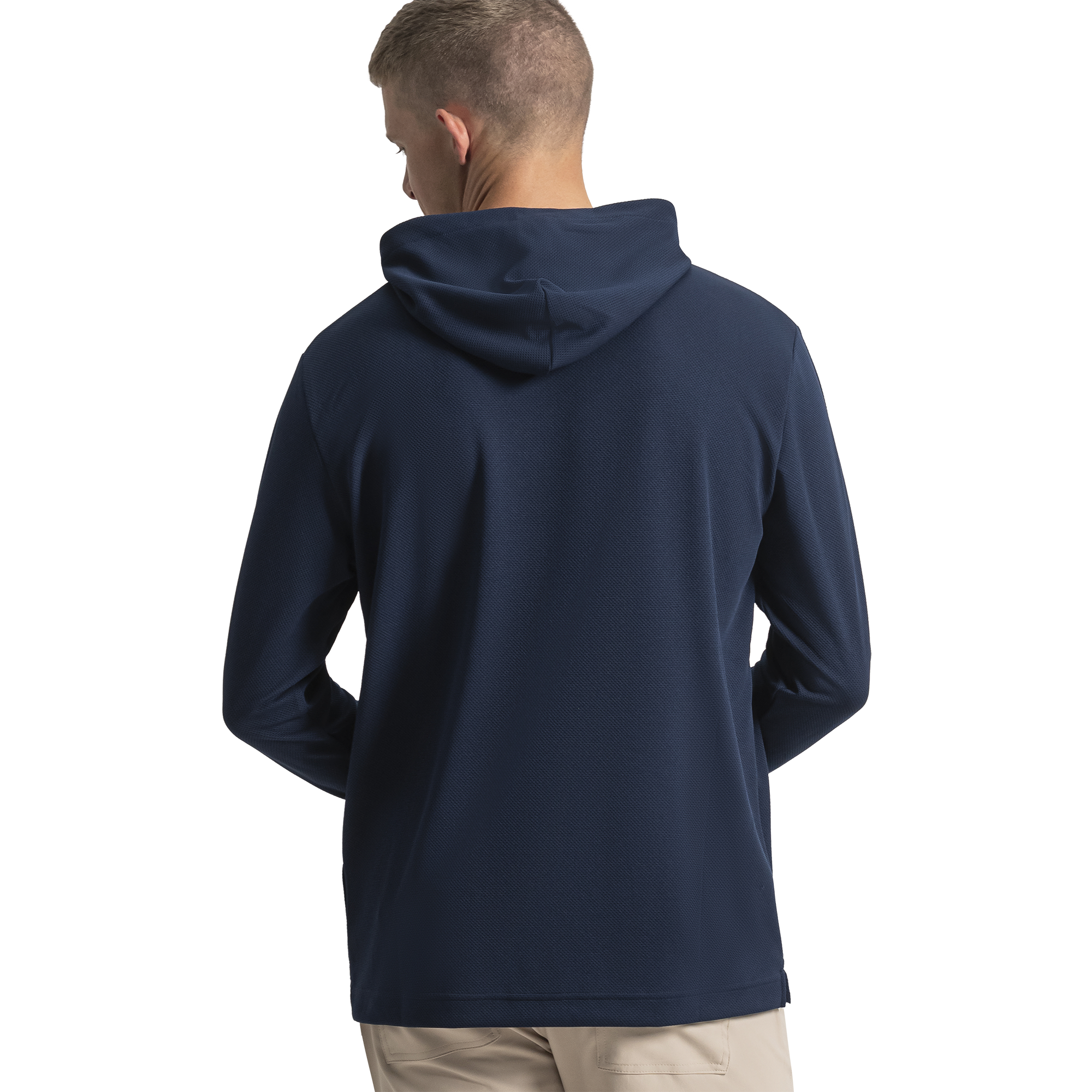 Textured Jacquard Hoodie