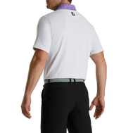 Pique Tulip Trim Stretch Lisle Collar