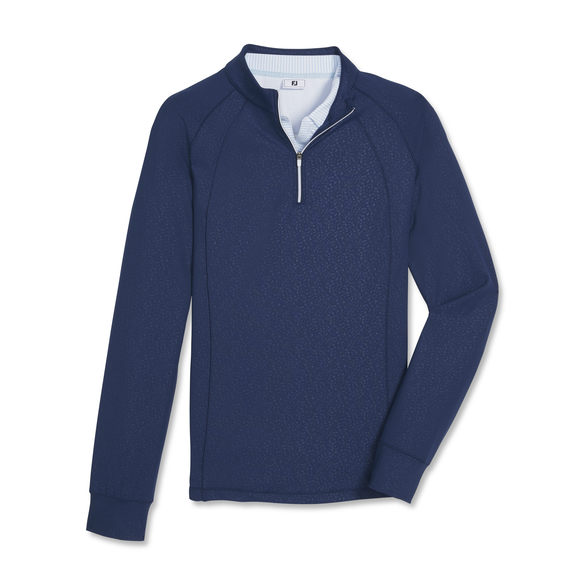 Embossed Quarter-Zip Women