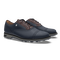 Navy Pebble / Burgundy Patent