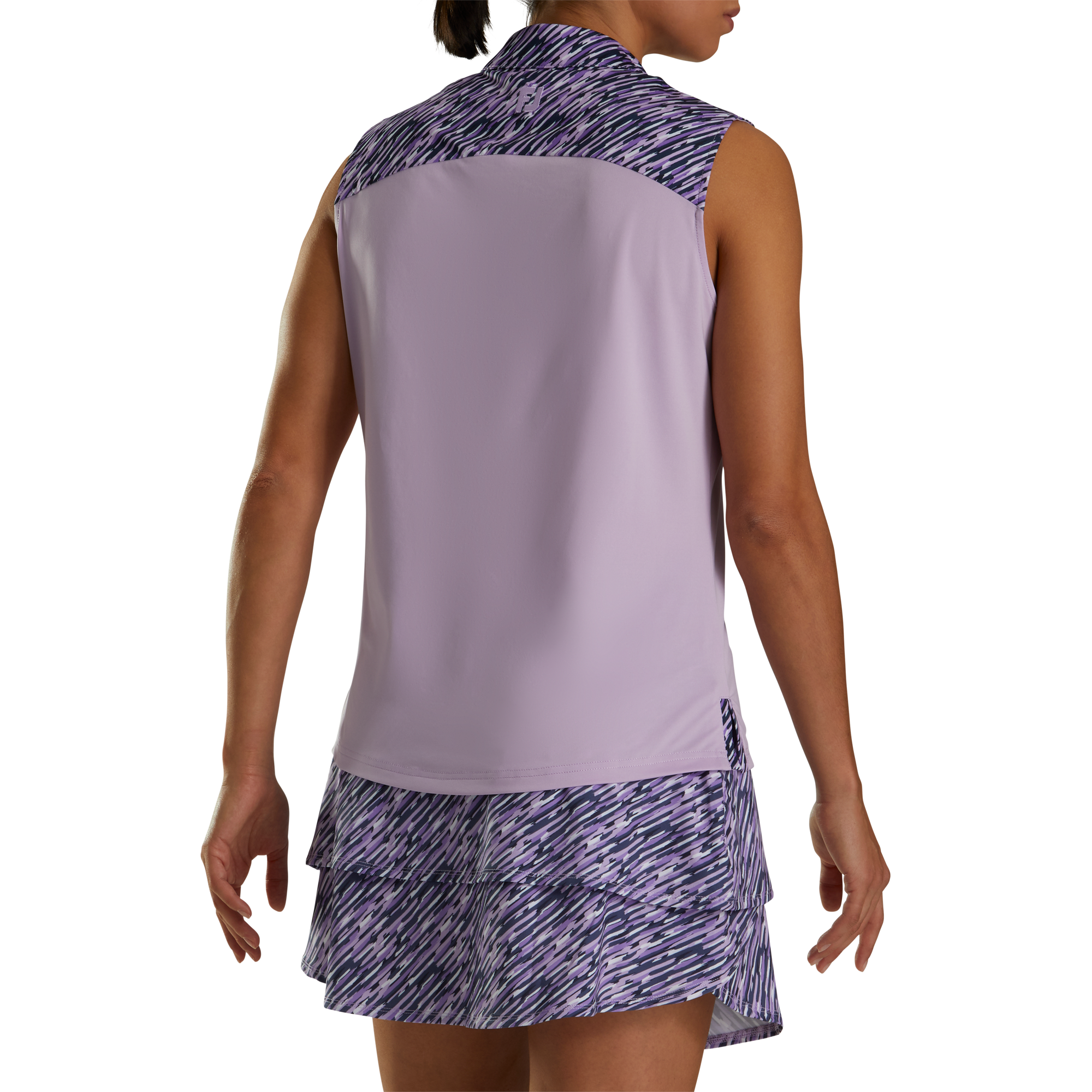 Sleeveless Color Block Women