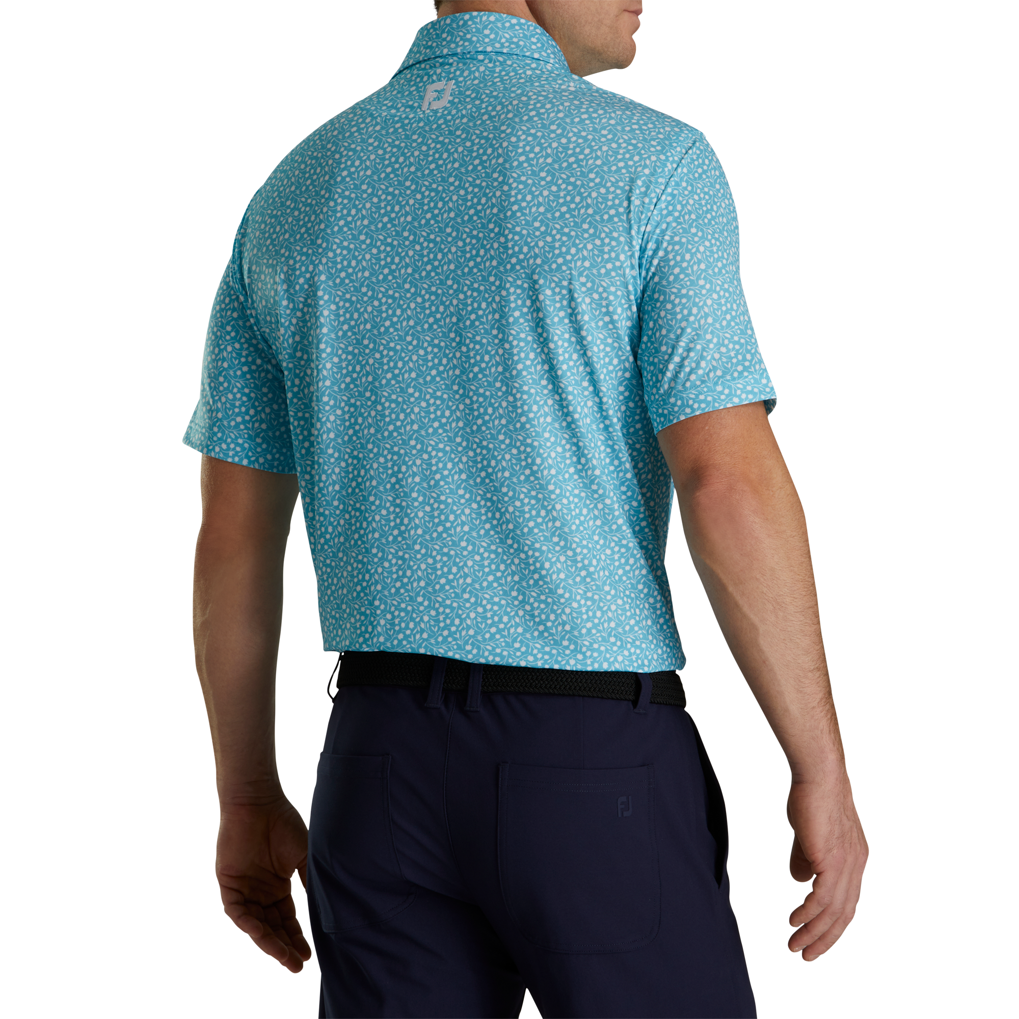 Lisle Tossed Tulips Self Collar