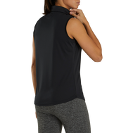 ProDry Interlock Sleeveless Shirt Self Collar Women