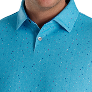 Tweed Texture Stretch Pique Self Collar