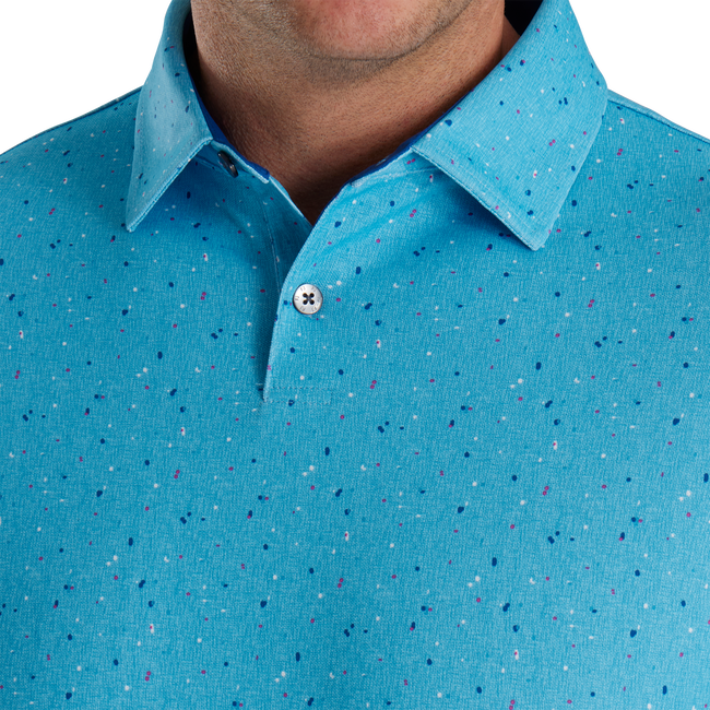 Tweed Texture Stretch Pique Self Collar