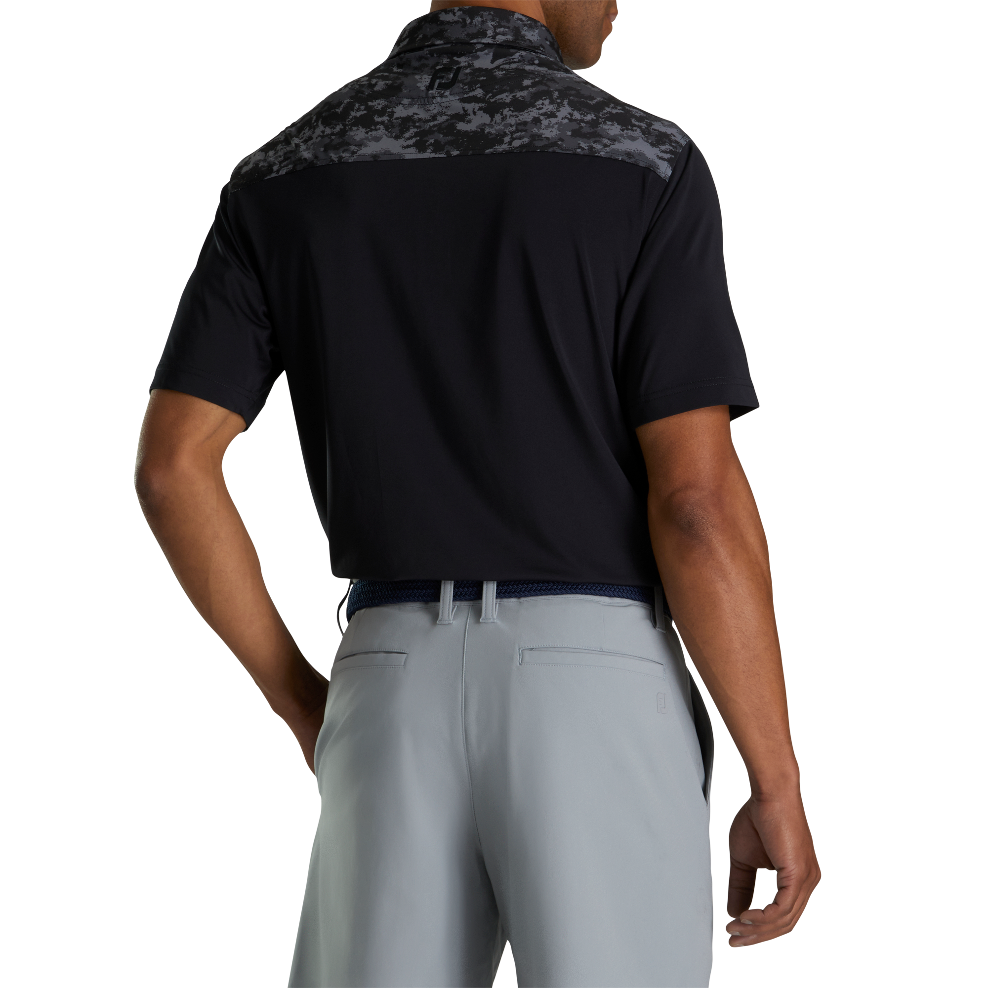 Lisle Cloud Camo Trim Self Collar