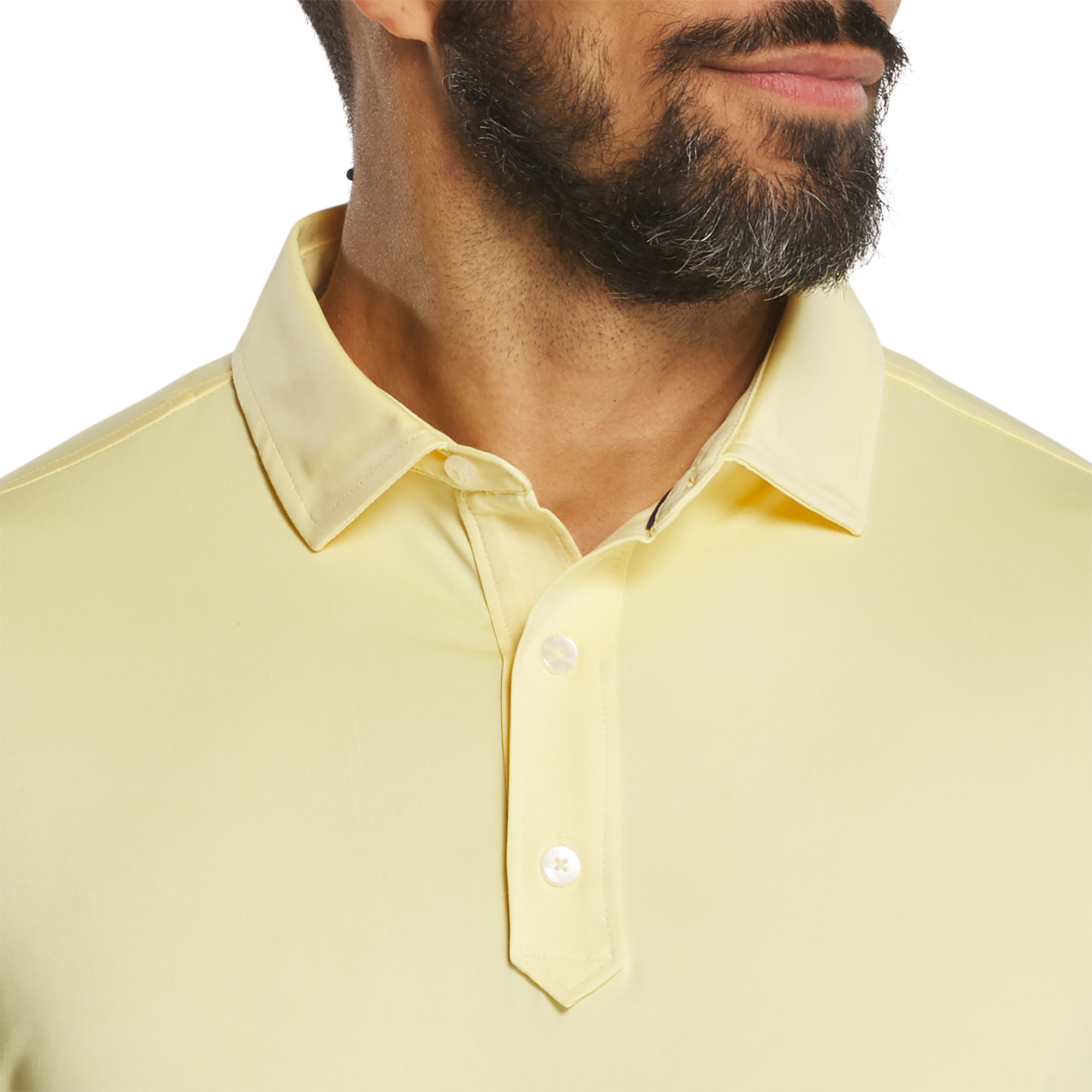 Solid Lisle Set On Placket