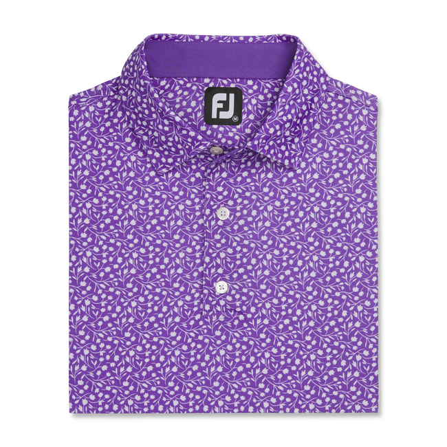 Lisle Tossed Tulips Self Collar