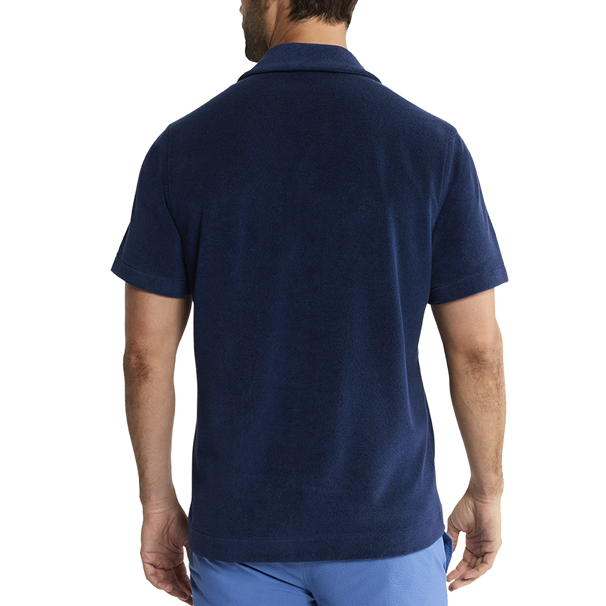 Ravello Terry Button Down