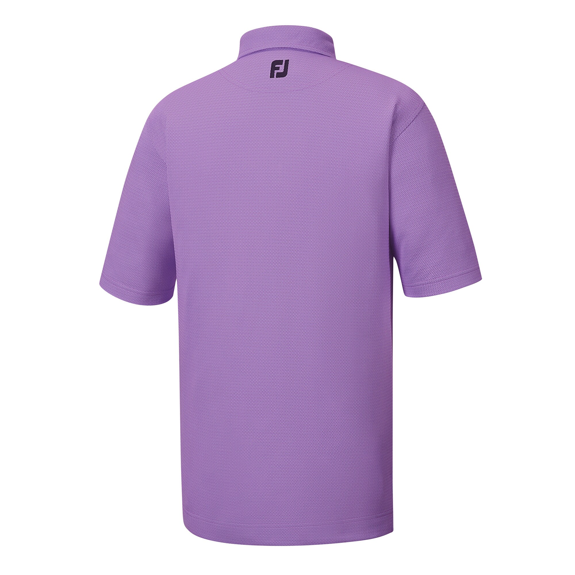 Geometric Jacquard Self Collar