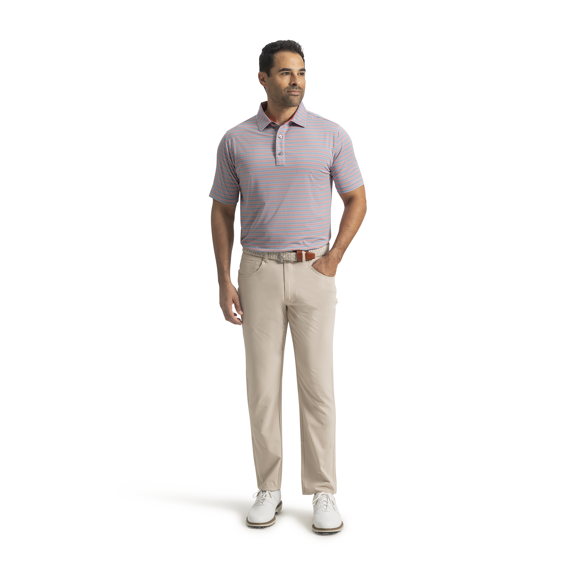 Pinstripe Cluster Stripe Lisle