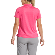 Stretch Lisle Speckle Short Sleeve Print Shirt