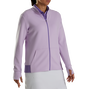 Full-Zip Knit Color Block Jacket Women