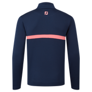 Inset Stripe Mid-Layer Flat Back Rib