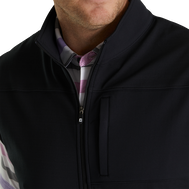 Ottoman Knit Full-Zip Vest