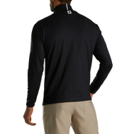 Tonal Print Knit Mid-Layer