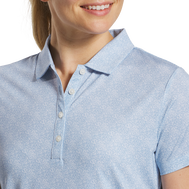 Stretch Lisle Speckle Short Sleeve Print Shirt