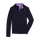 Half-Zip Embossed Pullover Women