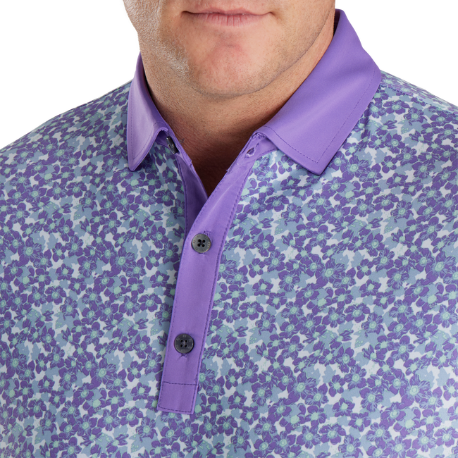 Primrose Print Lisle Spread Collar