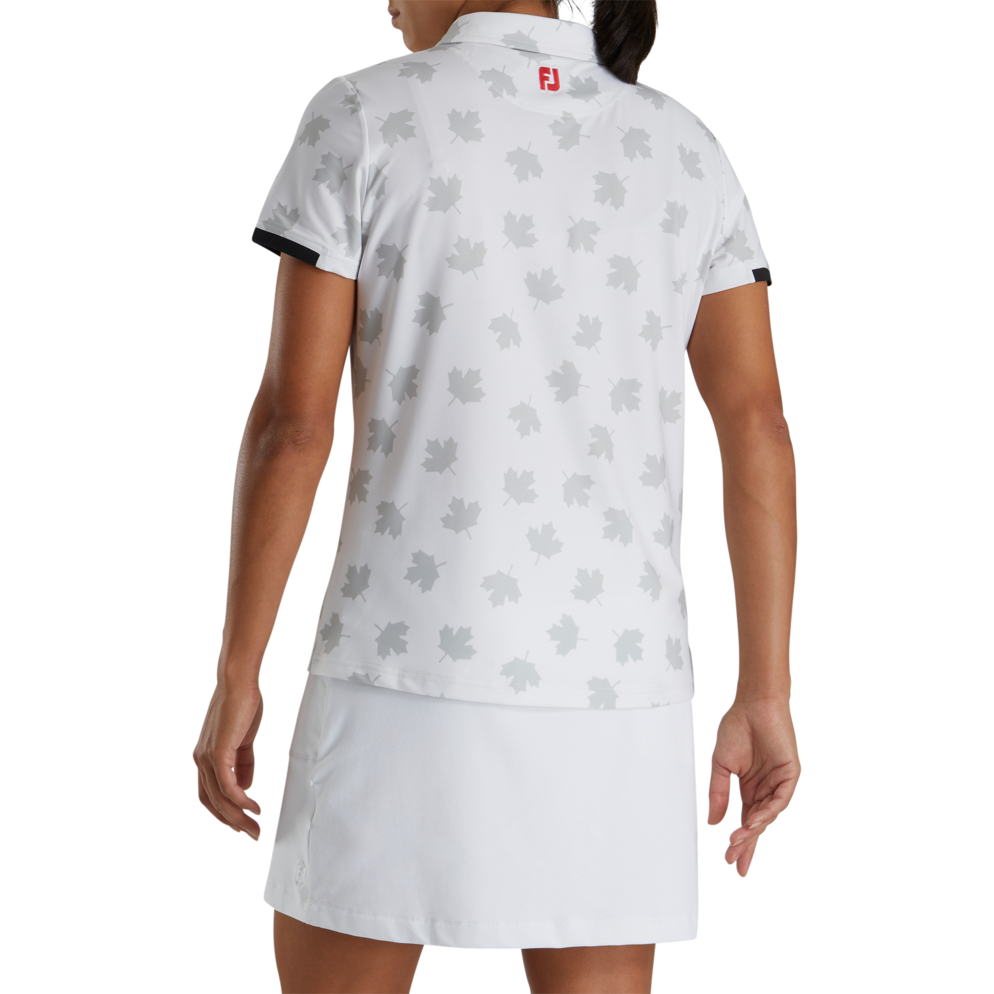 Tonal Leaf Print Women