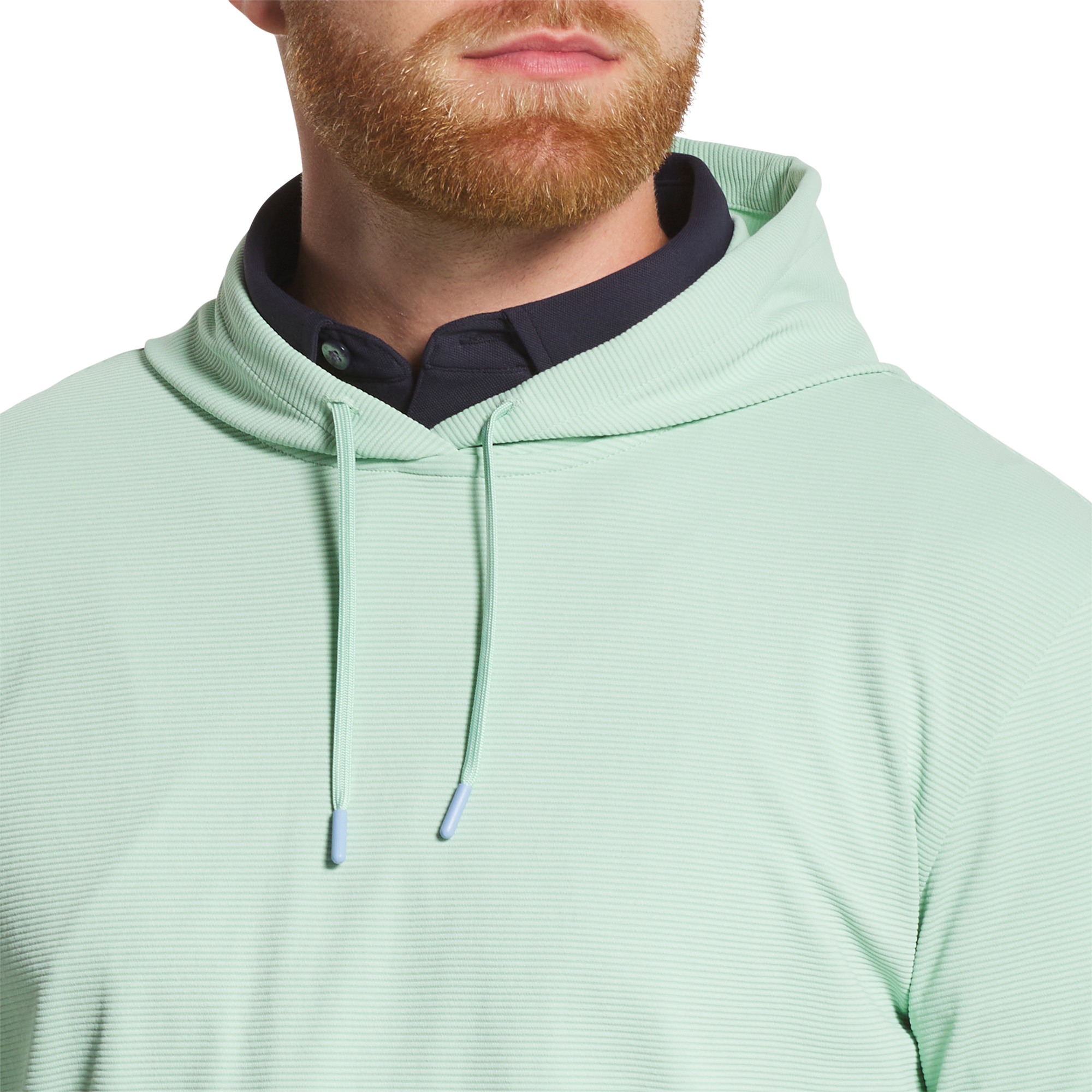 Striped Jacquard Hoodie