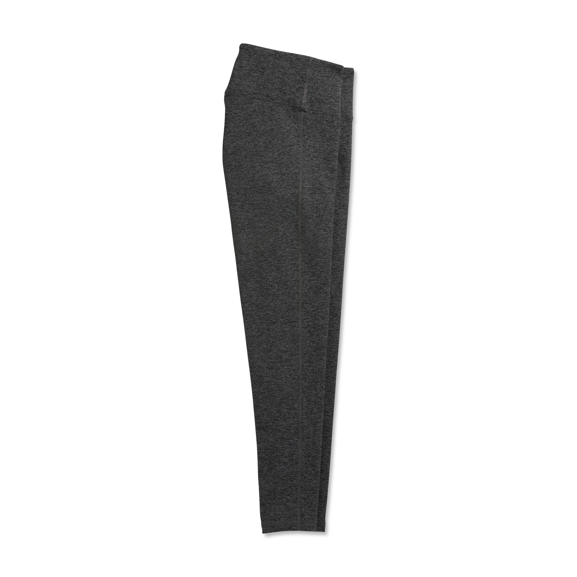 Ankle Length Leggings &ndash; Charcoal Space Dye