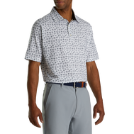 Lisle Travel Print Self Collar
