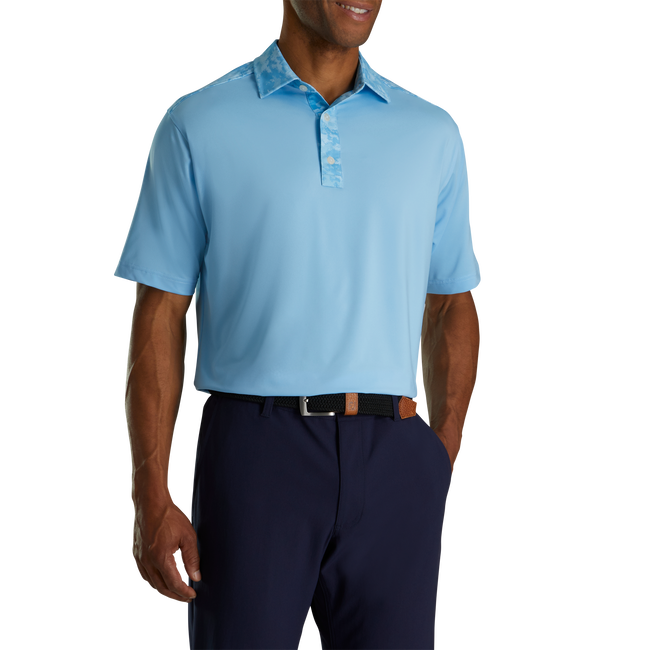 Lisle Cloud Camo Trim Self Collar