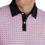 Lisle Circle Print Self Collar