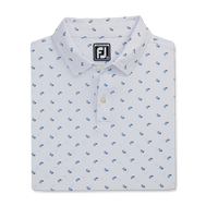Paisley Print Lisle Self Collar