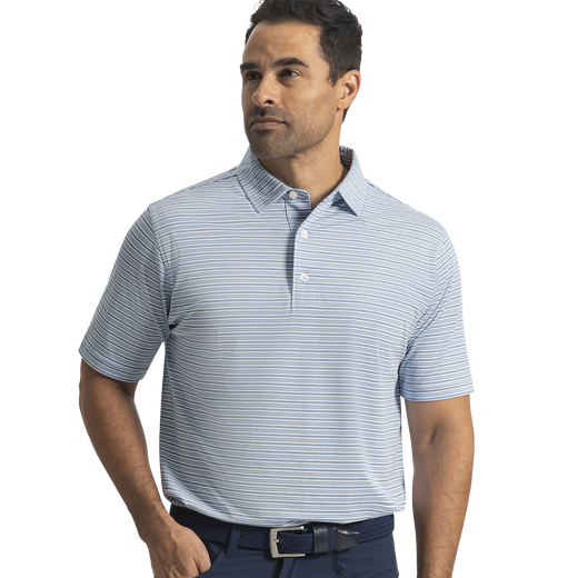 Heather Stripe Pique