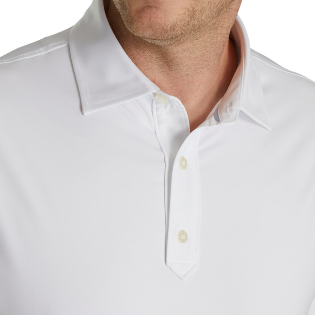 Solid Lisle Set On Placket