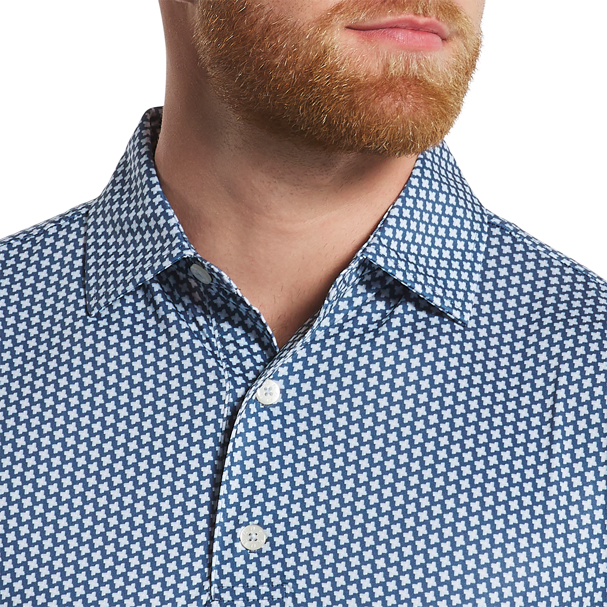 Houndstooth Geo Lisle