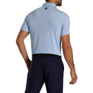 Paisley Print Lisle Self Collar